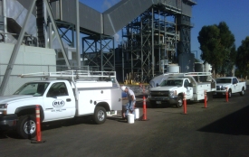 DLG Reliable Trucks on-site